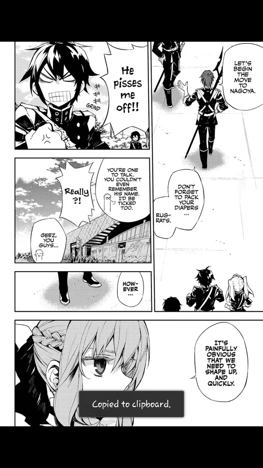 Owari no Seraph Chapter 26 25